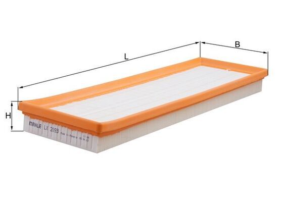 Luftfilter KNECHT LX 2093
