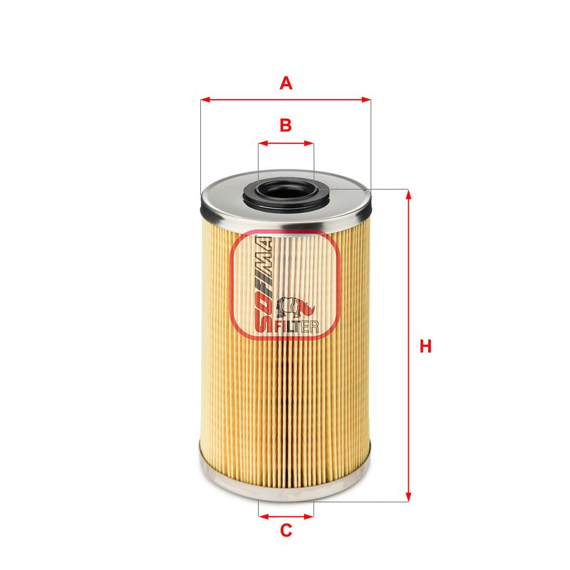 Kraftstofffilter SOFIMA S 0491 N