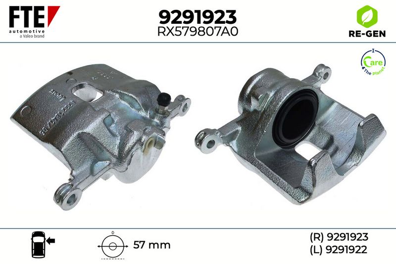 Bremssattel FTE 9291923