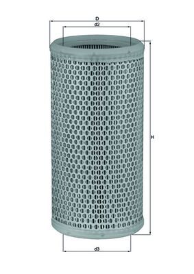 Luftfilter MAHLE LX519