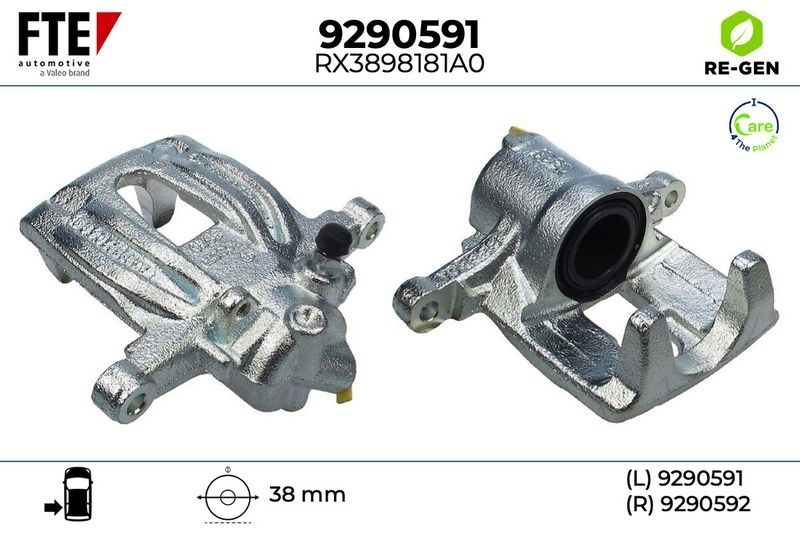 Bremssattel FTE 9290591