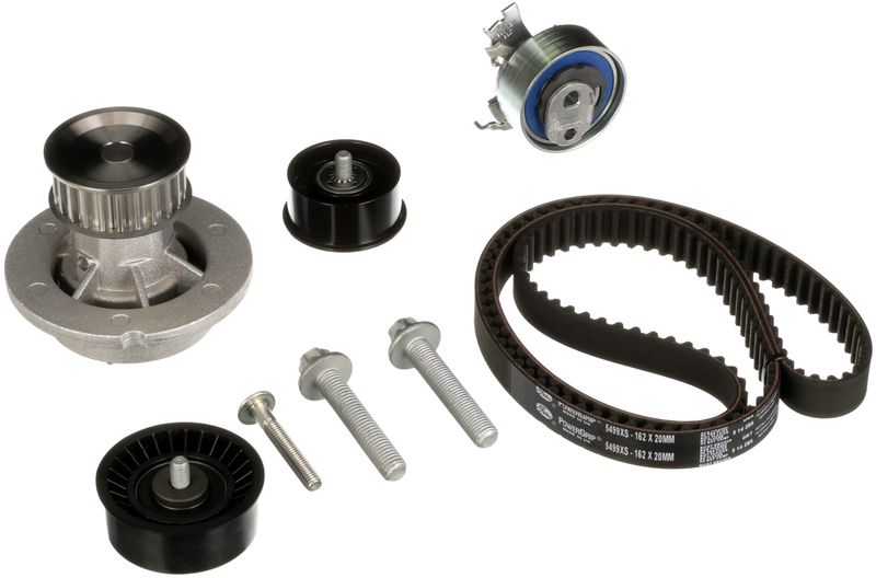 Wasserpumpe + Zahnriemensatz GATES KP25499XS-4