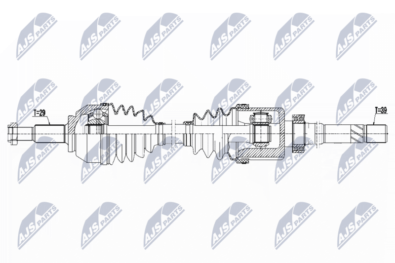 Antriebswelle NTY NPW-PL-059