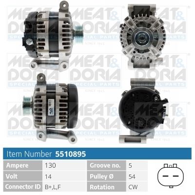 Generator MEAT & DORIA 5510895