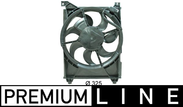 Lüfter, Klimakondensator MAHLE acf 19 000p