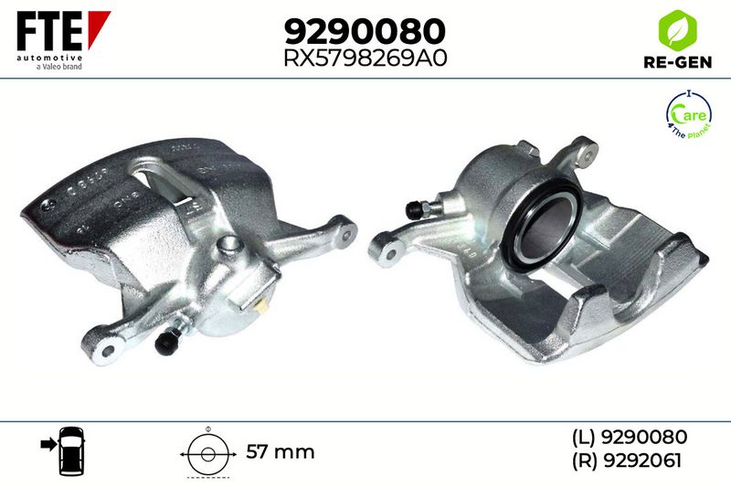 Bremssattel FTE 9290080