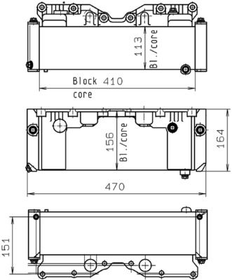 Ölkühler, Retarder MAHLE CLC148000P