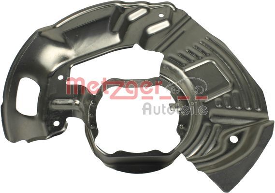 Spritzblech, Bremsscheibe METZGER 6115027