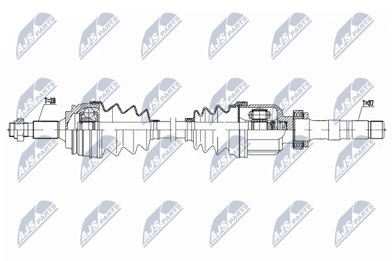Antriebswelle NTY NPW-CT-123