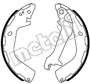 Bremsbackensatz METELLI 53-0655