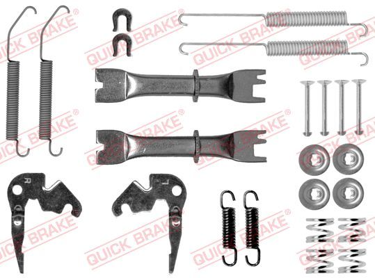 Zubehörsatz, Bremsbacken QUICK BRAKE 105-0033S