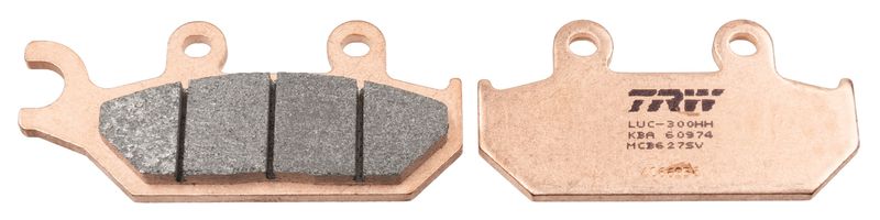 Bremsbelagsatz, Scheibenbremse TRW MCB627SV