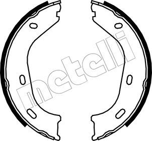 Bremsbackensatz, Feststellbremse METELLI 53-0232