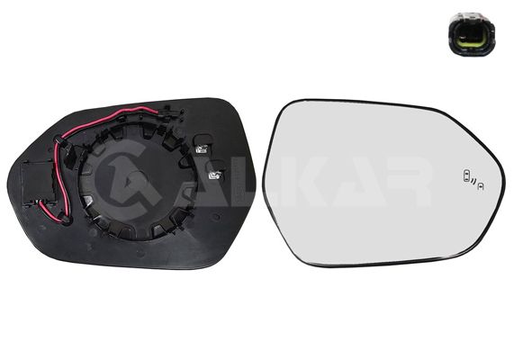 Spiegelglas, Außenspiegel ALKAR 6436017