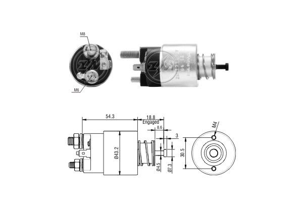 Magnetschalter, Starter ERA ZM1391