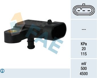 Sensor, Saugrohrdruck FAE 15120