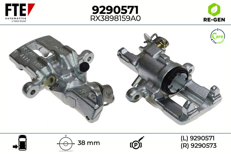 Bremssattel FTE 9290571