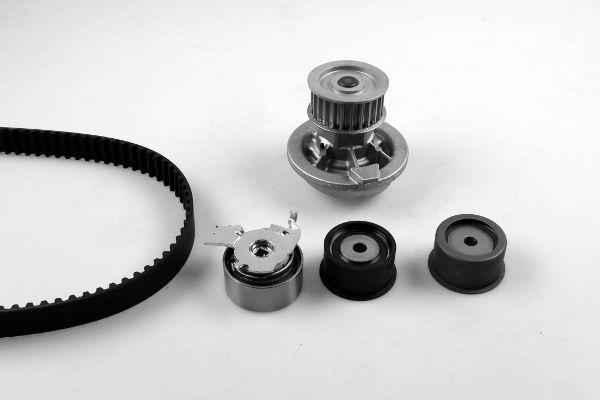 Wasserpumpe + Zahnriemensatz HEPU pk03165