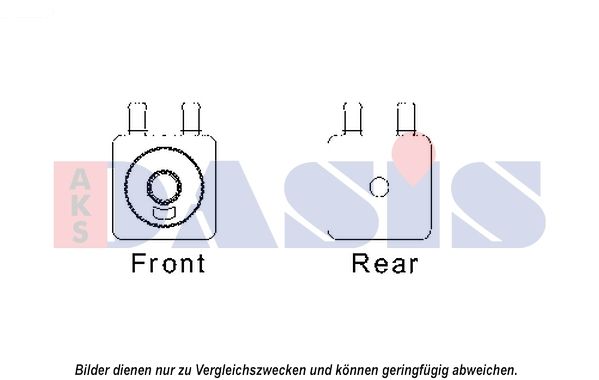 Ölkühler, Motoröl AKS DASIS 066002N