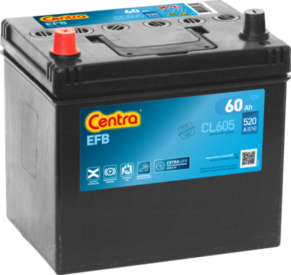 Starterbatterie CENTRA CL605