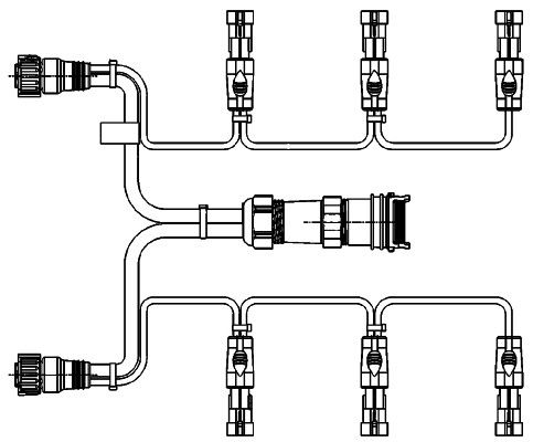 Kabelsatz, Heckleuchte HELLA 8KA 340 819-431