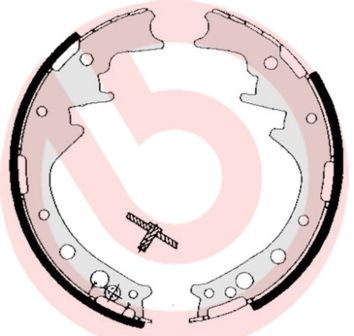 Bremsbackensatz BREMBO S 83 521