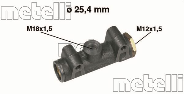 Hauptbremszylinder METELLI 05-0003