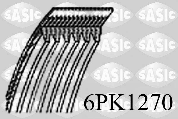 Keilrippenriemen SASIC 6PK1270