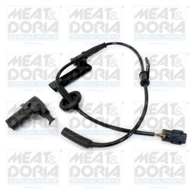 Sensor, Raddrehzahl MEAT & DORIA 90418