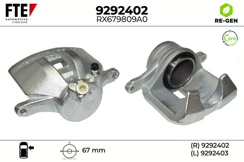 Bremssattel FTE 9292402