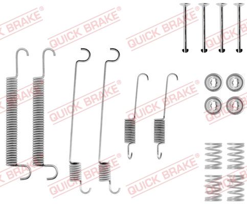 Zubehörsatz, Bremsbacken QUICK BRAKE 105-0547