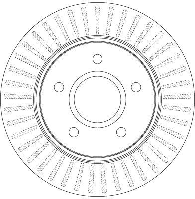 Bromsskiva TRW DF6253S