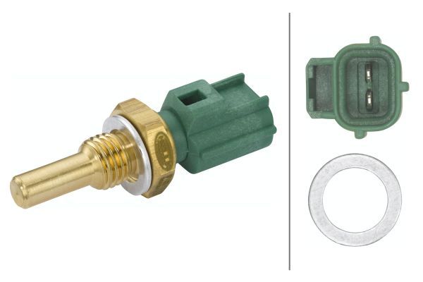Sensor, Kühlmitteltemperatur HELLA 6pt 009 107-481