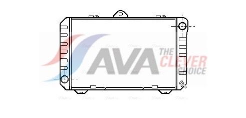 Kühler, Motorkühlung AVA QUALITY COOLING TO2167