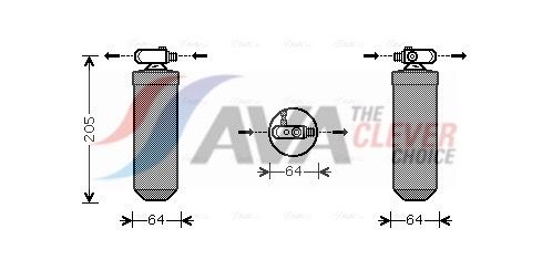 Trockner, Klimaanlage AVA QUALITY COOLING PED303