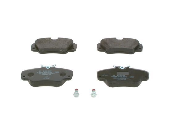 Bremsbelagsatz, Scheibenbremse BOSCH 0986460939