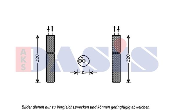 Trockner, Klimaanlage AKS DASIS 800620N