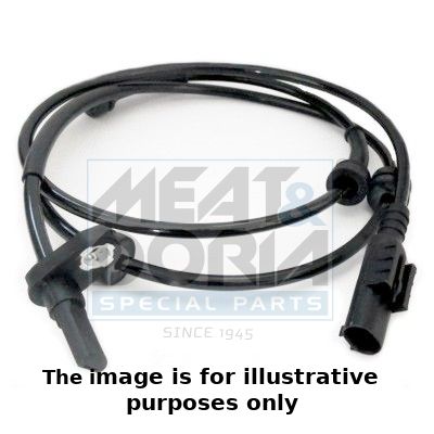 Sensor, Raddrehzahl MEAT & DORIA 90023E