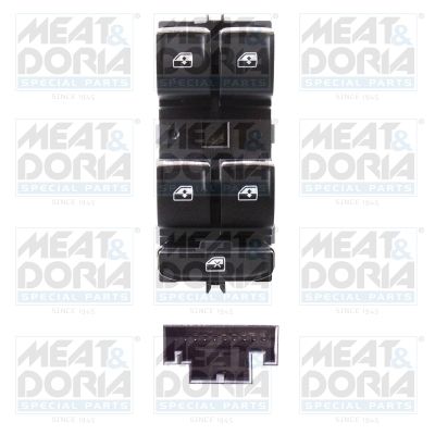Schalter, Fensterheber MEAT & DORIA 26638