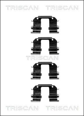 Zubehörsatz Scheibenbremsbelag TRISCAN 8105 241603