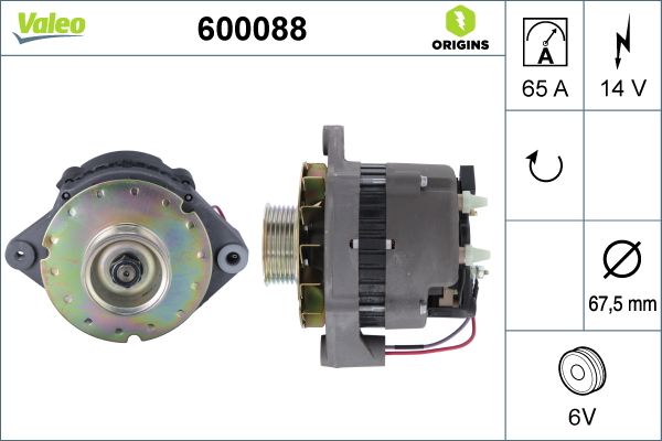 Generator VALEO 600088
