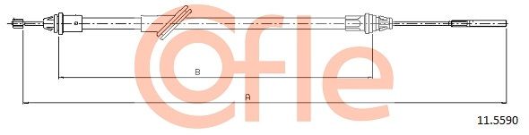 Seilzug, Feststellbremse COFLE 11.5590