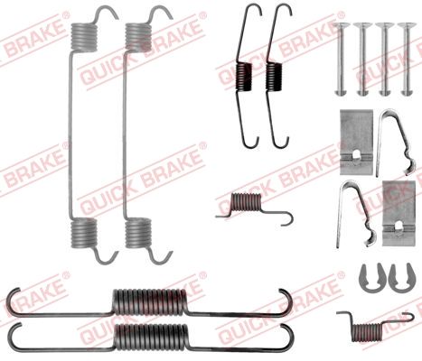 Zubehörsatz, Bremsbacken QUICK BRAKE 105-0038