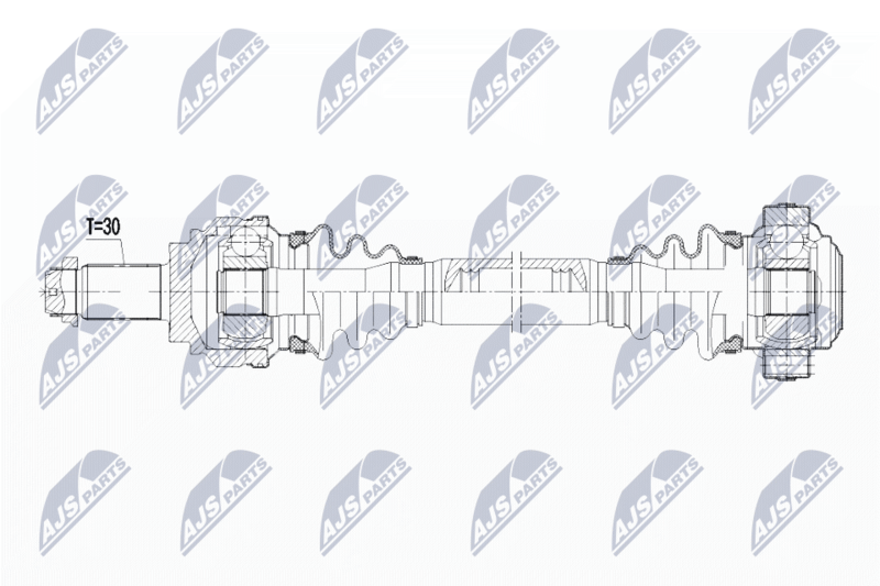 Antriebswelle NTY NPW-BM-038