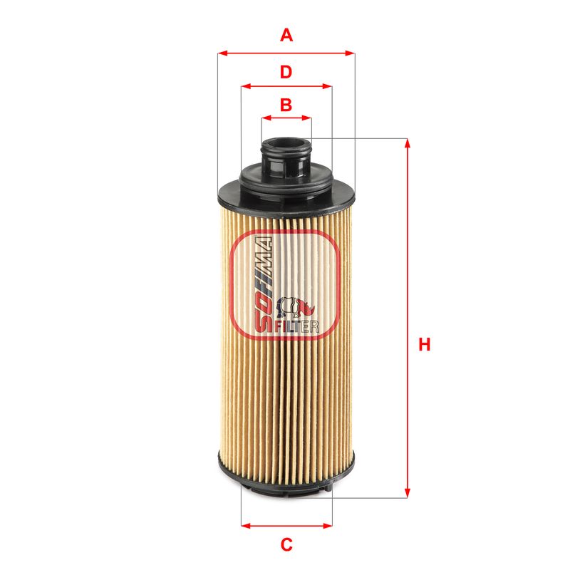 Ölfilter SOFIMA S 5082 PE