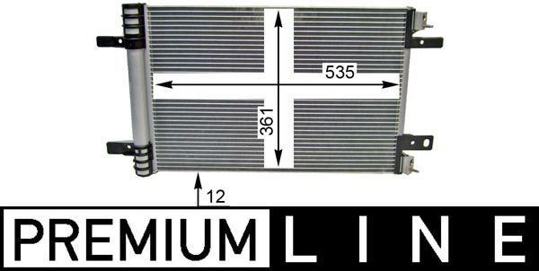 Kondensator, Klimaanlage MAHLE AC886000P