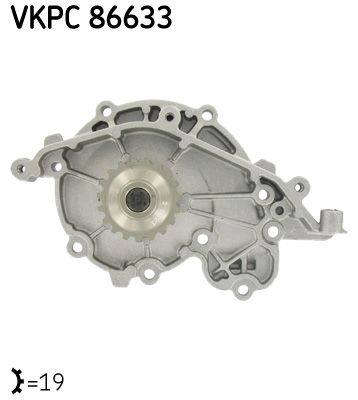 Wasserpumpe, Motorkühlung SKF vkpc 86633