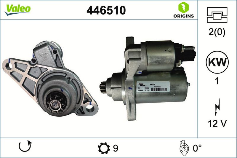 Starter VALEO 446510