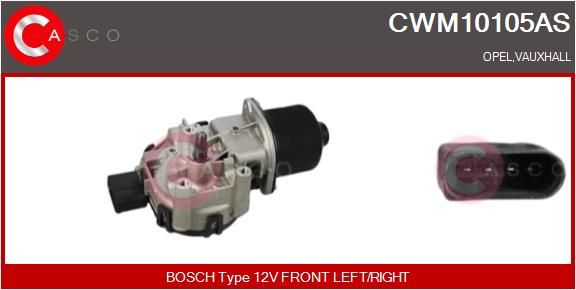 Scheibenwischermotor Casco CWM10105AS