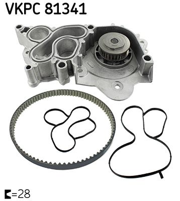 Wasserpumpe, Motorkühlung SKF VKPC81341